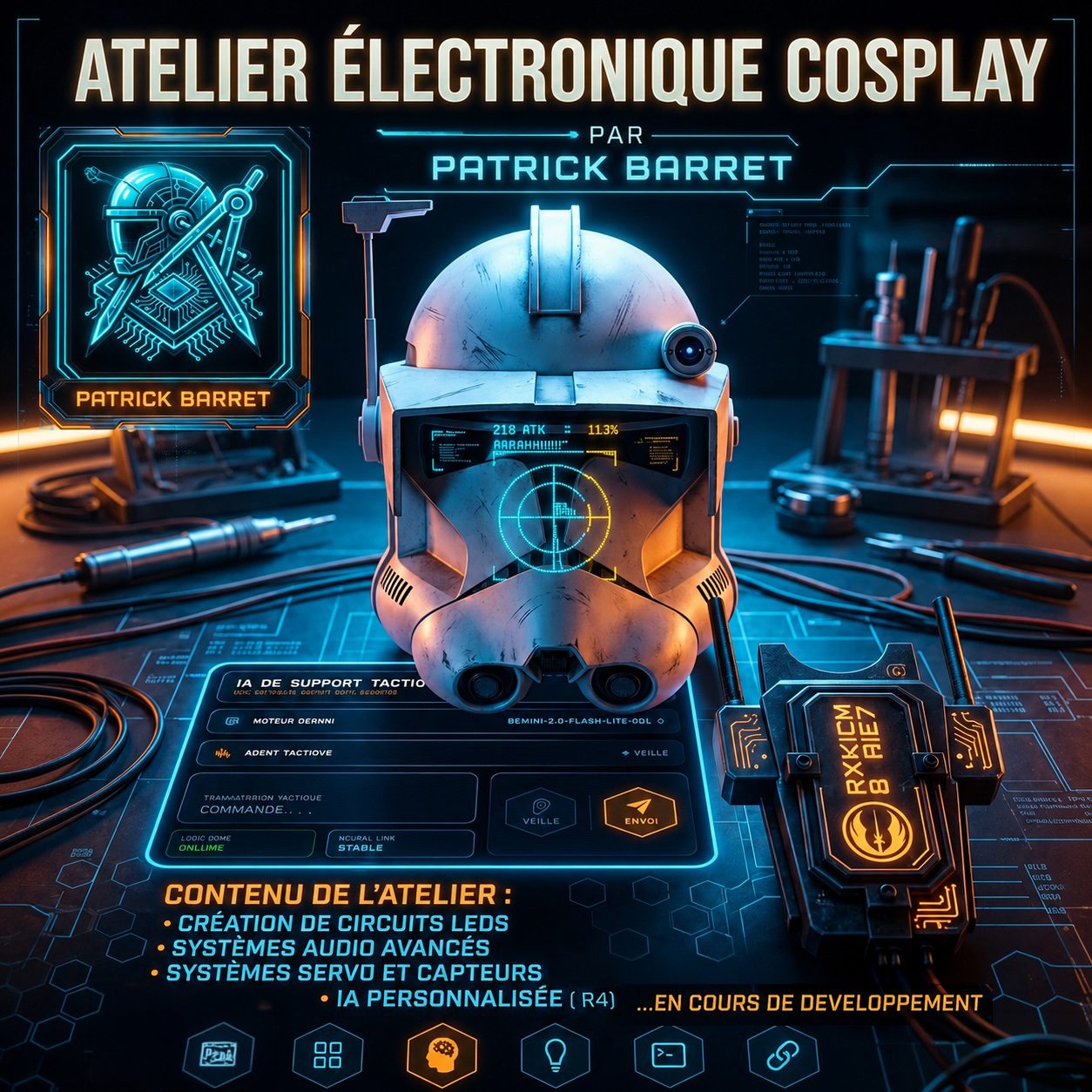 Atelier Fées-Tival Geek 2026 - Initiation Électronique Cosplay